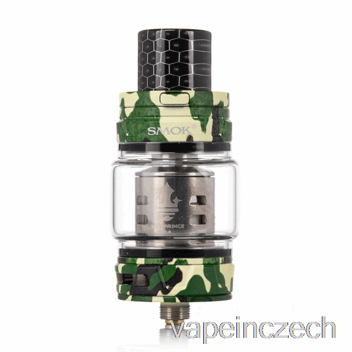 Smok Tfv12 Prince Sub-ohm Tank Green Camo Vape Bez Nikotinu